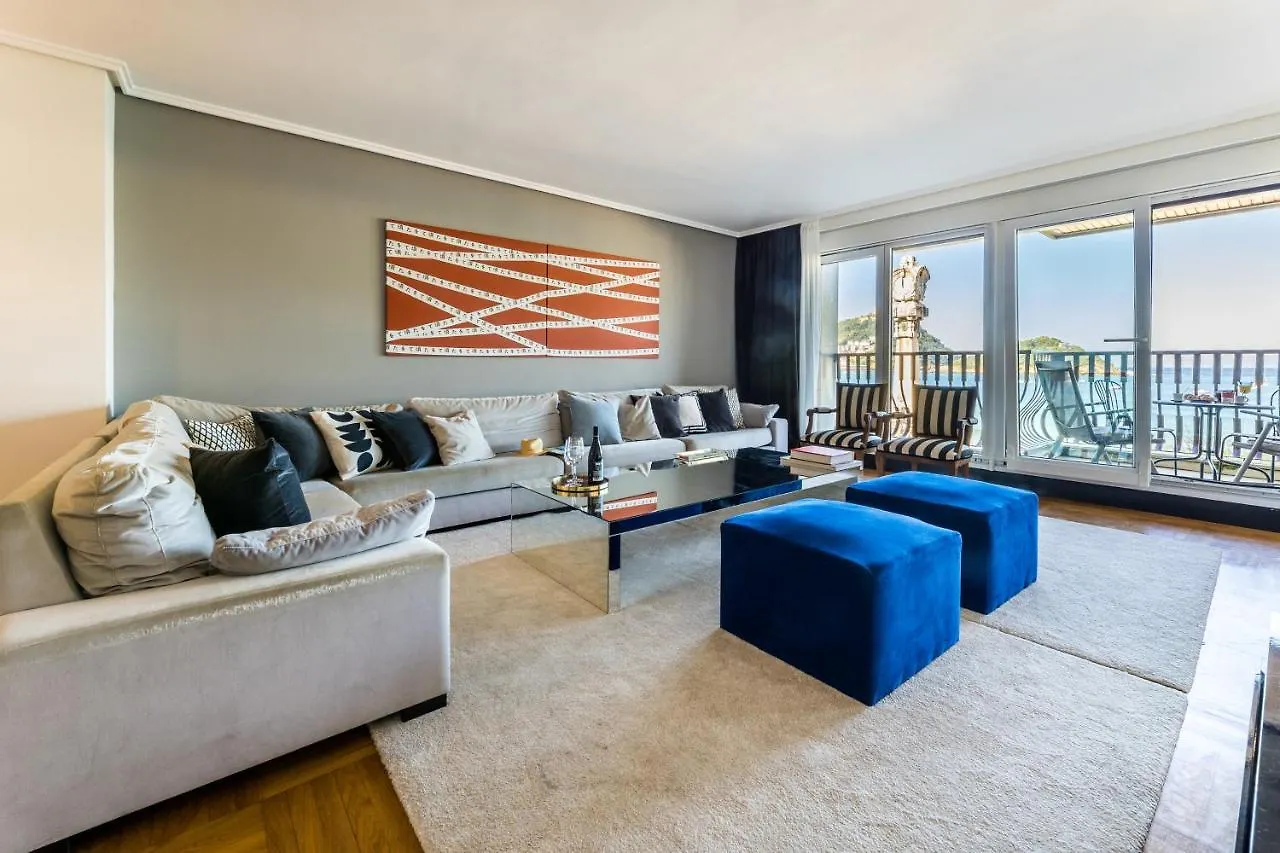 La Concha Beachview By Sweet Home San Sebastian location